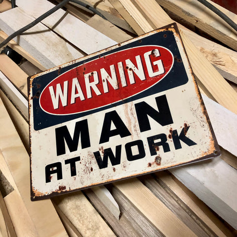 Image of Man cave - Man at work