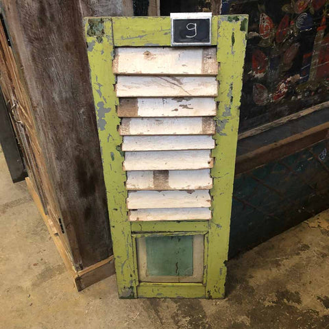 Image of Verschillende unieke oude luiken