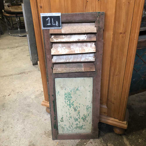 Image of Verschillende unieke oude luiken