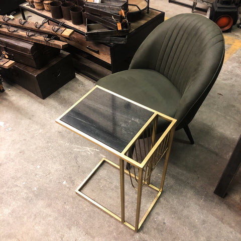 Image of Bijzettafel - Danny - Goud