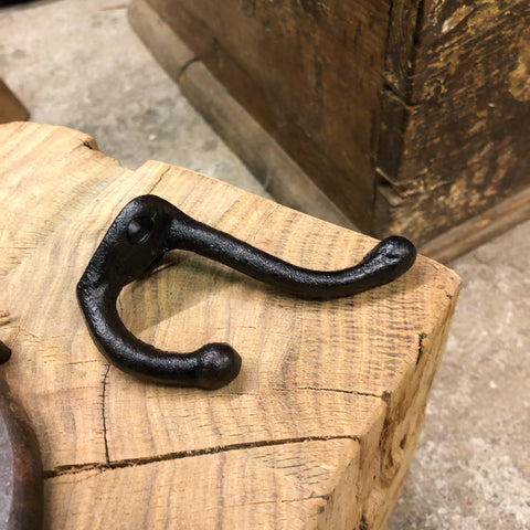 Image of Meubelbeslag - Haak zwart 2