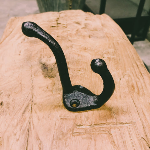 Image of Meubelbeslag - Haak zwart 2