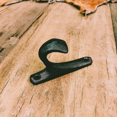 Image of Meubelbeslag - Haak zwart 3