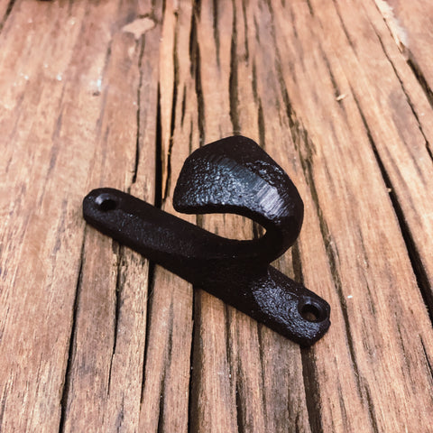 Image of Meubelbeslag - Haak zwart 1