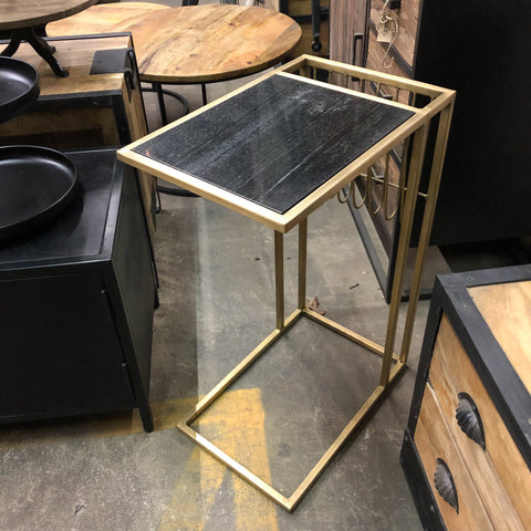 Image of Bijzettafel - Danny - Goud