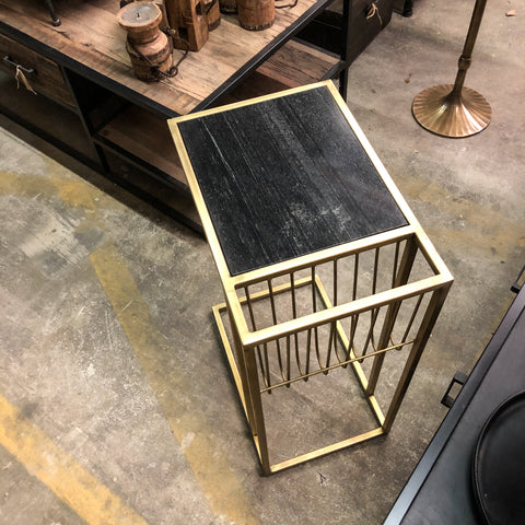 Image of Bijzettafel - Danny - Goud