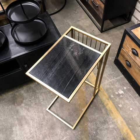 Image of Bijzettafel - Danny - Goud