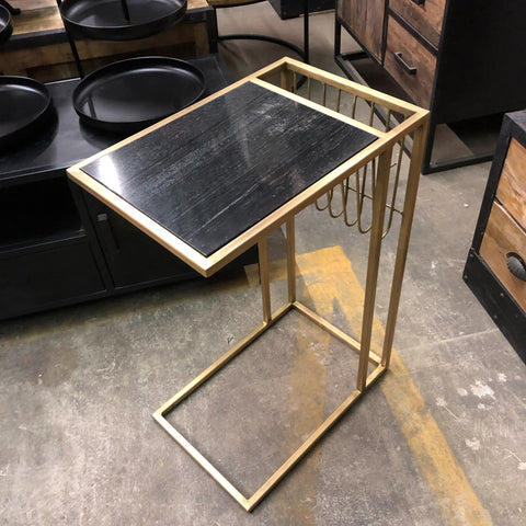 Image of Bijzettafel - Danny - Goud