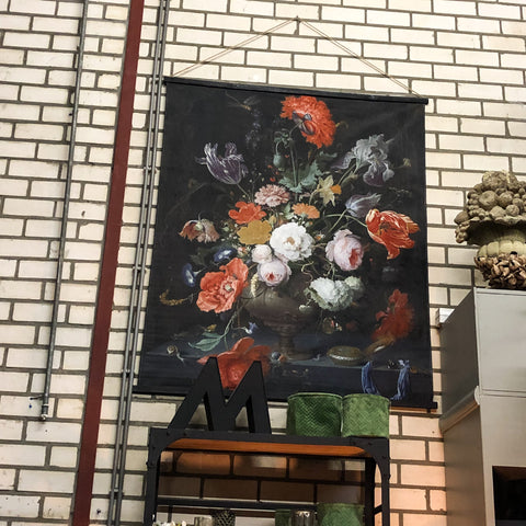 Image of Wanddoek Bloemstuk