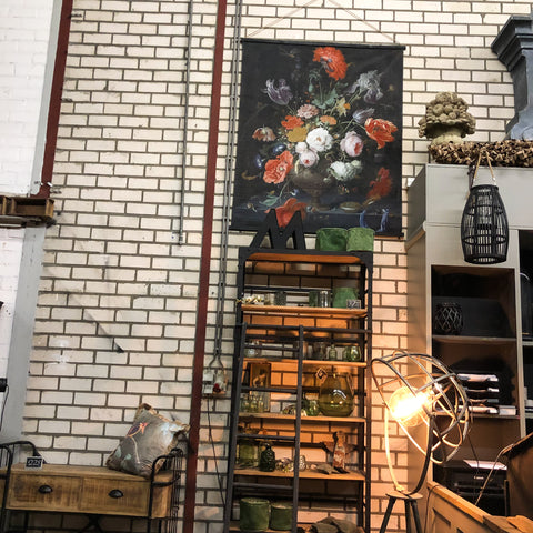 Image of Wanddoek Bloemstuk