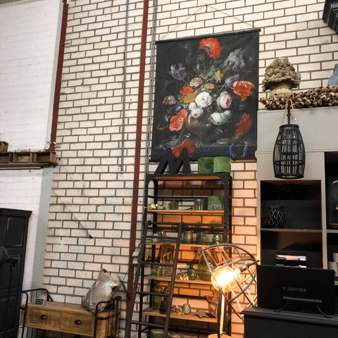 Image of Wanddoek Bloemstuk