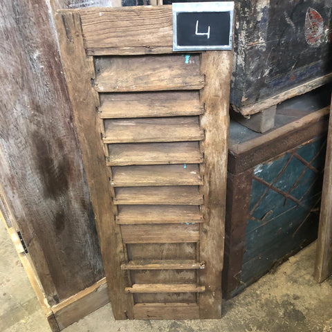 Image of Verschillende unieke oude luiken