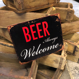 Man cave - Beer always welcome