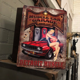 Man cave - Muscle car