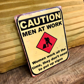 Man cave - Men at work