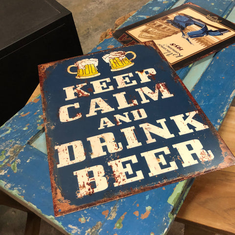 Image of Man cave - Keep calm and drink beer
