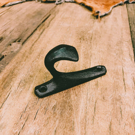 Meubelbeslag - Haak zwart 3